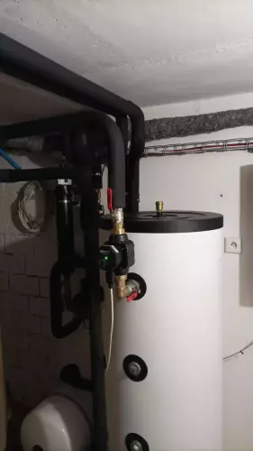 Benátky - instalace tepelného čerpadla HOTJET 