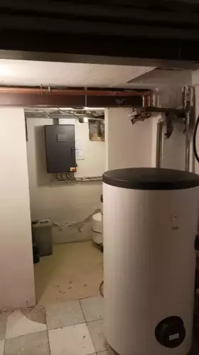 Likvidace starého kotle a instalace tepelného čerpadla HOTJET